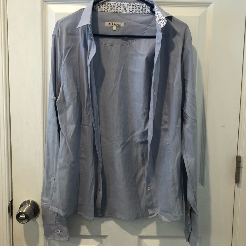 Blue Buttonup Shirt